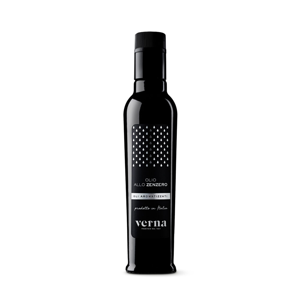 Frantoio Oleario Verna Guardiagrele aromatizzato zenzero